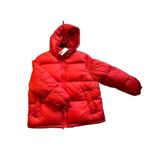 New H&M Bubble Red Jacket with tag - Picture 2 of 2